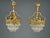 French French Louis Xvi, Chandeliers, Dore Bronze, Crystal, France, 19th Century For Sale - Image 3 of 17