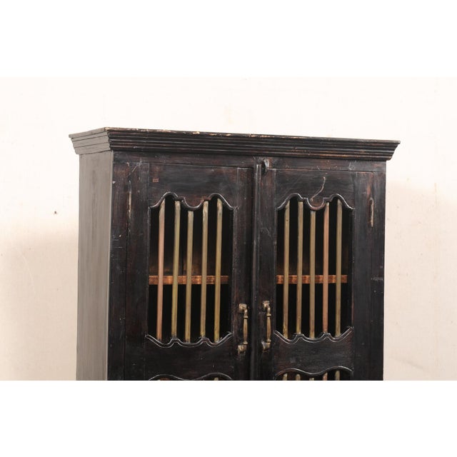 Tall British Colonial Cabinet, Early 20th C For Sale - Image 4 of 12