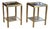 Side Tables, 1980s, Set of 2 For Sale