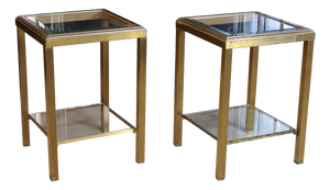 Side Tables, 1980s, Set of 2