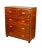 Chinese Export Mahogany and Brass Inlaid Campaign Chest For Sale - Image 9 of 12