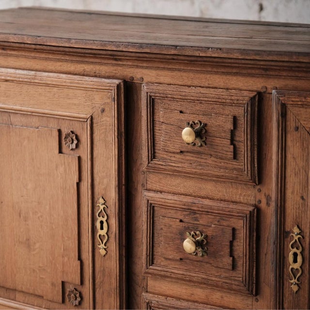 Brown 19th Century French Dish Cabinet For Sale - Image 8 of 9