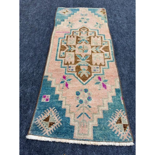 Turkish Yastik Rug 1'4" x 3'3" #23930 Explore a curated collection of hallway runners, wool rugs, and handmade...