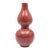 Peach Bloom Double-Gourd Glaze Vase For Sale