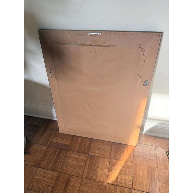 French Mid 20th Century Jacques Louis David Portrait of Pierre Sériziat Neoclassical Gilt Framed Wall Art For Sale - Image 3 of 14