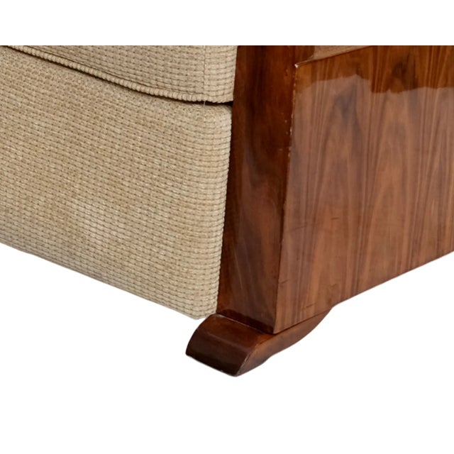 Set of Art Deco Armchairs, 1990s For Sale - Image 4 of 5