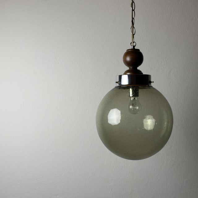 1960s Vintage Murano Glass Pendant Lamp, Italy, 1960s For Sale - Image 5 of 15