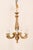 Wood Mid 20th Century French 6-Light Gilt Chandelier For Sale - Image 7 of 11