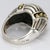Mid 20th Century Mid 20th Century Lagos Caviar Sterling Silver & 18k Gold Dome Ring - Size 7.75 For Sale - Image 5 of 10