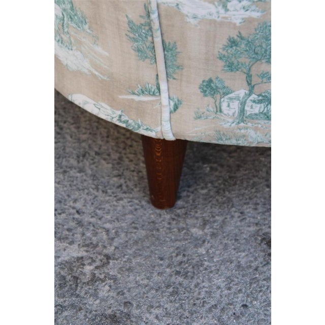 1950s Set of Mid-Century Armchairs in the style of Gio Ponti, Italy, 1950s For Sale - Image 5 of 18