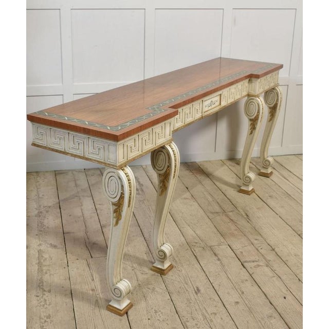 Neo-Classical Painted Console Table, 1890s For Sale - Image 14 of 14
