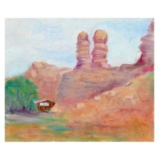 Sedona Desert Landscape by Jack Lynn For Sale