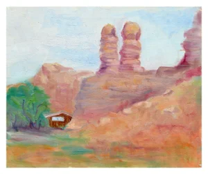 Sedona Desert Landscape by Jack Lynn