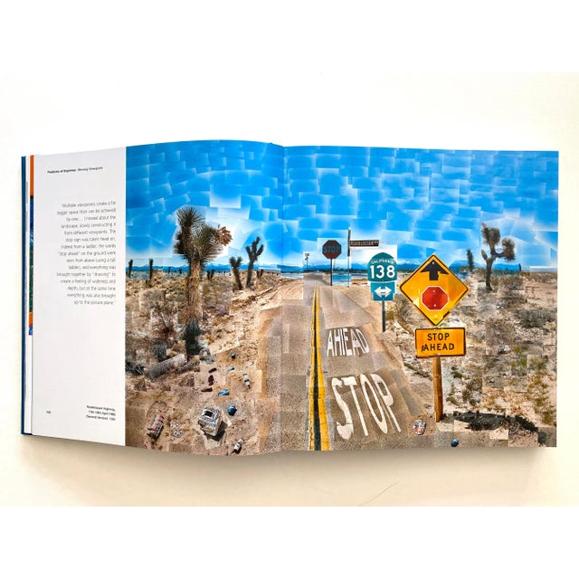 Cerulean " Hockney's Pictures : The Definitive Retrospective " First Edition Large Volume David Hockney Hardcover Pop Art Book For Sale - Image 8 of 12