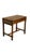 18th Century Walnut Refectory Desk with Front Drawer For Sale - Image 3 of 5