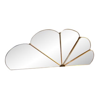 1970 Gold Mirror Headboard Style After Jayne Manfield For Sale