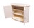 Wood Century Furniture Coastal Contemporary Style 46" White Oval Console / Server Buffet W. White Granite Top For Sale - Image 7 of 11
