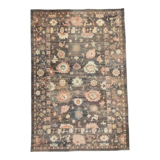 Turkish Oushak Old Wool Rug 12'3" x 18' #18072 For Sale