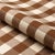 Contemporary Schumacher Dutton Buffalo Check Fabric in Coffee For Sale - Image 3 of 4