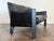 Animal Skin Vintage 1980’s Mario Bellini for Cassina Cab Leather Settee For Sale - Image 7 of 10