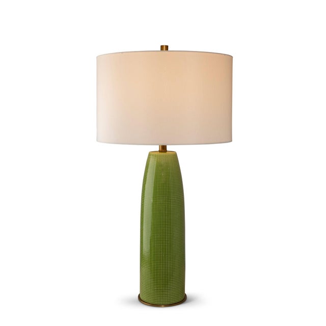 2020s Cannon Apple Green Lamp For Sale - Image 5 of 5