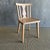Durrell White Oak Dining Chair With Linen Seat Cushion in Natural Finish For Sale - Image 9 of 13
