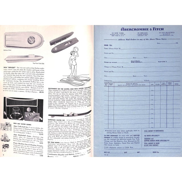 Traditional Abercrombie & Fitch Play Hours 1963 Catalog For Sale - Image 3 of 9