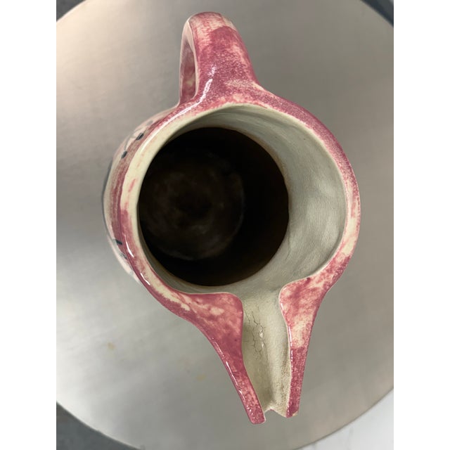 2010s Julio De Diego for Stonelain Pottery Pitcher For Sale - Image 5 of 12