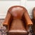 English Sheepskin Leather Chairs, Set of 3 For Sale - Image 4 of 15