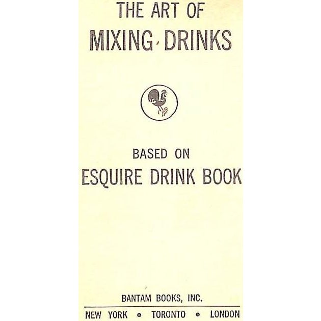 Traditional Set of 3 Zebra 'Bon Vivant' Bartender's Guide/ French/ & Oriental Cooking Books" 1965 Myra, Waldo & Fernande, Gardin For Sale - Image 3 of 7