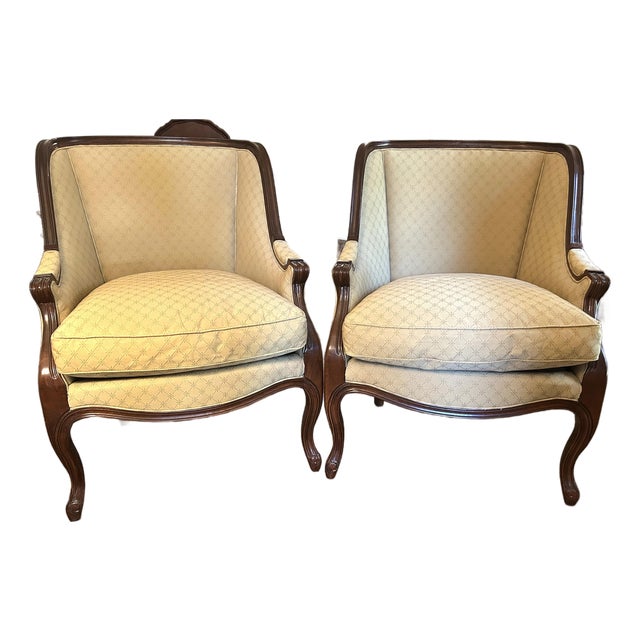1990s Hickory Chair Side Chair Set For Sale
