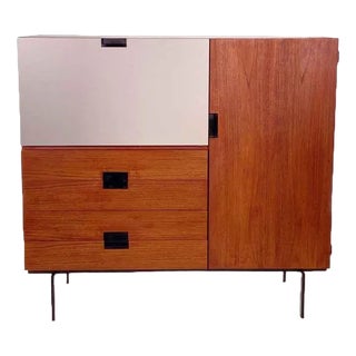 Vintage CU01 Cabinet by Cees Braakman for Pastoe, 1950s For Sale