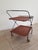 Mid-Century Modern Teak Serving Bar Cart by Paul Nagel for Jie Gantofta, Sweden, 1960s For Sale - Image 4 of 12