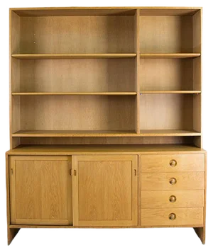 Oak Cabinet by Hans J. Wegner for Ry Mobler, 1977