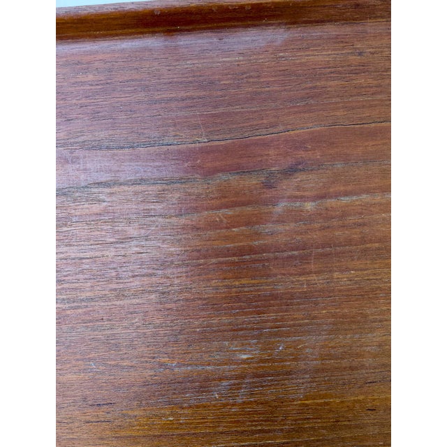 Teak Bar Cart with Wheels by Campo E Graffi for Home, 1960s For Sale - Image 4 of 13