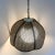 1970s Mid-Size 1970's Rattan Swag Light Fixture With Globe For Sale - Image 5 of 9