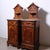 Antique Bedside Tables with Marble Backsplashes and Bases, Late 19th Century, Set of 2 For Sale - Image 5 of 18