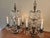 Exquisite Pair of Vintage Crystal Girandole Candelabra 5 Light Mantel Garnitures For Sale - Image 11 of 18