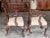 Vintage Karges Style Mahogonay Chippendale Ball and Claw Captains Dining Chairs Set of 2 For Sale - Image 4 of 13