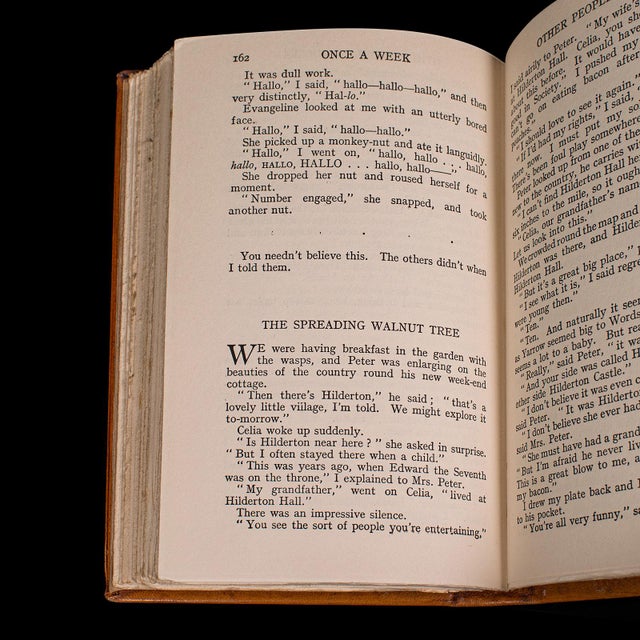 1920's Vintage Book Once a Week Aa Milne For Sale - Image 9 of 10