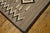 1930s Gray Diamond Antique American Navajo Rug 4'6" X 6'8" Flatweave Wool Carpet For Sale In New York - Image 6 of 6