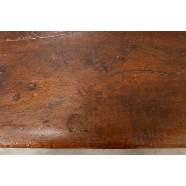 Wood Antique Chest in Walnut, 1700s For Sale - Image 7 of 15