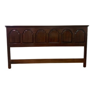 Ethan Allen Georgian Court Cherry King Panel Headboard For Sale