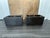 2020s Rh Paxos Square Planter – Size F 39½"w × 19½"d × 19½"h | Carbon | Set of 2 | Upscale Staging For Sale - Image 5 of 18
