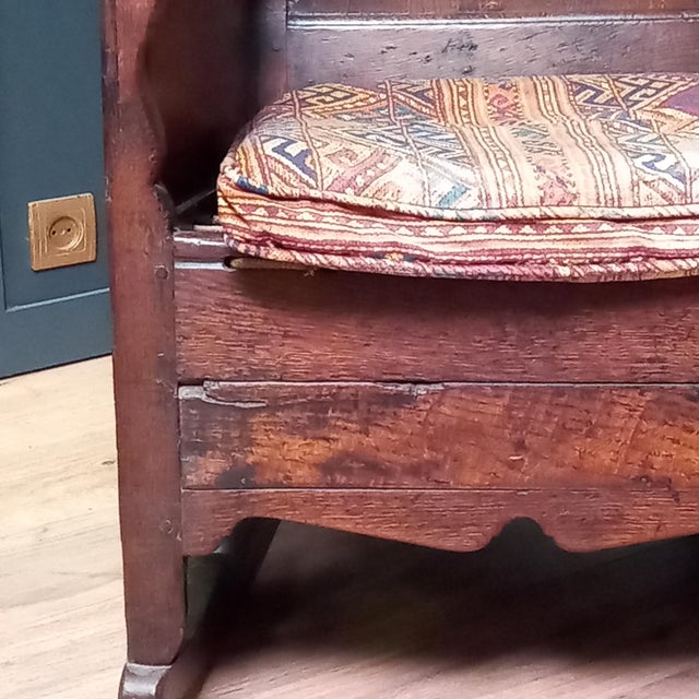 Wood Welsh Lambing Rocking Chair, 1750 For Sale - Image 7 of 12