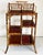 Chinoiserie Antique Chinoiserie English Tortoiseshell Bamboo Etagere Display For Sale - Image 3 of 9