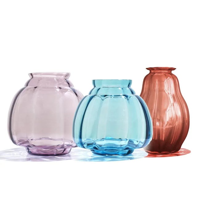 Copier Revisited Vase Aurora 1926 by A.D. Copier for Royal Leerdam Crystal For Sale - Image 4 of 4