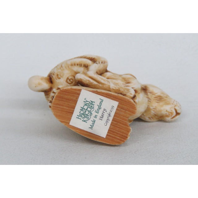 Harmony Kingdom 1999 Harry Rabbit NetsUKe Treasure Jest Figurine With Box 5137b For Sale In Miami - Image 6 of 7