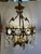 1950s Vintage 1950's Italian Cage-Style Chandelier For Sale - Image 5 of 5