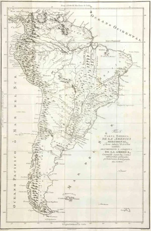 Tomàs Gozàlez, Direccion de Hidrografia\., Etching, 1802